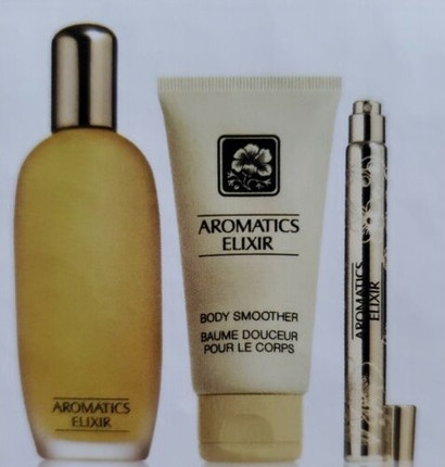 Perfume Body Smoother Lotion Fragrance Set Clinique Aromatics Elixir