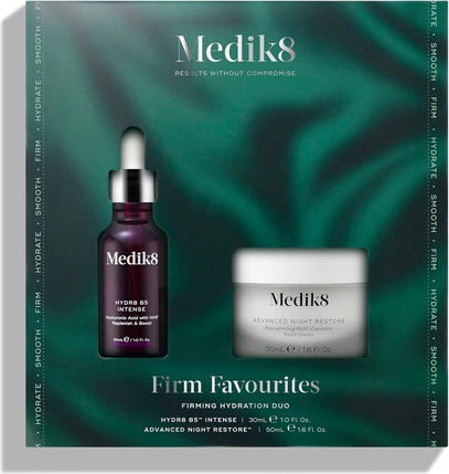Feuchtigkeitsspendendes Serum Medik8 Firm Favourites Straffungs-Feuchtigkeits-Duo