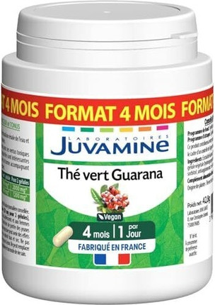 Nahrungsergänzungsmittel Juvamine Grüner Tee Guarana Schlankheits- und Straffungsaktion