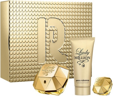 Eau De Parfum Set Paco Rabanne Lady Million