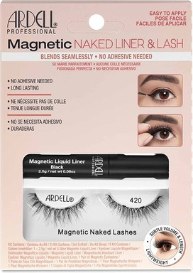 False Eyelashes Kit Ardell Magnetic Liner Kit Naked Lash 420