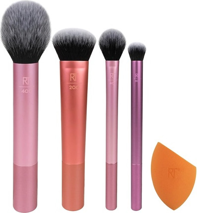Brush Set Real Techniques Everyday Essentials Makeup Brush Complete Face Set