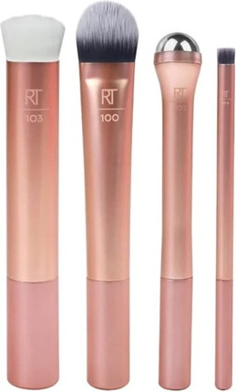 Set of Tools Real Techniques Prep and Prime Set for Skin Preparation and Skincare Application