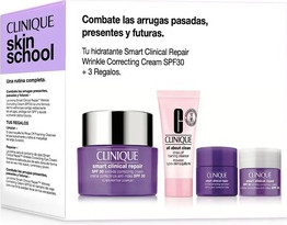 Facial Care Set Clinique Smart Clinical Repair Anti-Wrinkle Cream Spf 30 Set Of 4 Pieces