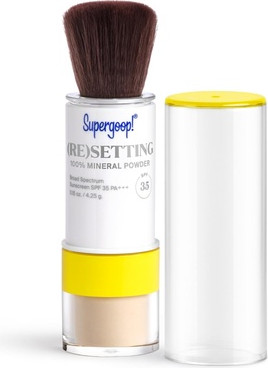 Sozlamali pudra Supergoop Re Setting Mineral Powder Translucent