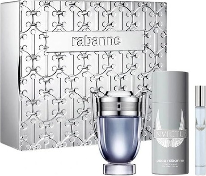 Eau De Toilette Set Paco Rabanne Invictus