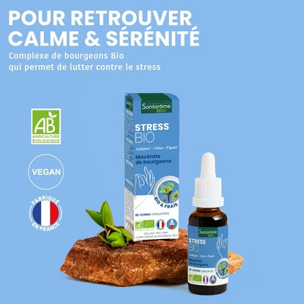 Nahrungsergänzungsmittel Santarome Santarome Bio Bio-Knospenmazerat Anti-Stress