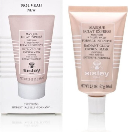 Sisley Radiant Glow Express Mask Reinigung mit rotem Ton Intensive Formel