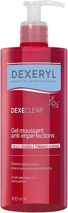 Schaumgel Dexeryl Dexeclear Reiniger für Gesicht & Körper