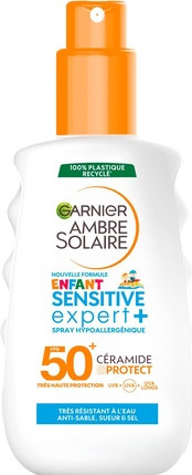 Солнцезащитный спрей Garnier Ambre Solaire Sensitive Expert+