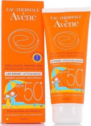 Schutzmilch Avène LSF 50+ für empfindliche Kinderhaut