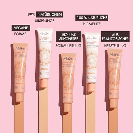 BB Cream Melvita Source de Roses Gold