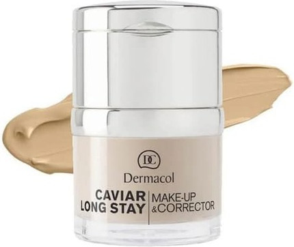 Foundation Dermacol 2-in-1 Long-Stay Foundation & Concealer with Caviar