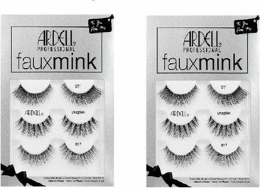 False Eyelashes Ardell Faux Mink Style 811 and Wispies 817