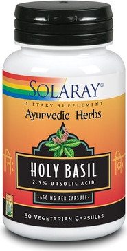 Solaray Holly Basil 450 Mg 60 Caps