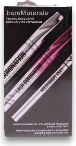 Eye Set Bare Mínerals Travel Exclusive Set Mit Lash Domination Volumizing Mascara Intense Black 8.5 Ml, Lash Domination Volumizing Mascara Black 8.5 Ml, Und Lash Domination Gel Pencil