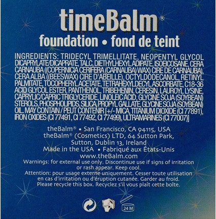 Тональный крем Thebalm timeBalm Lighter than Light