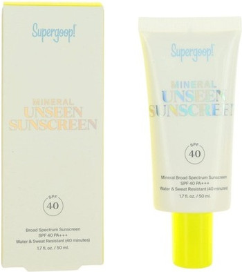 Sunscreen Mineral Supergoop Supergoop Mineral Unseen Sunscreen SPF 40