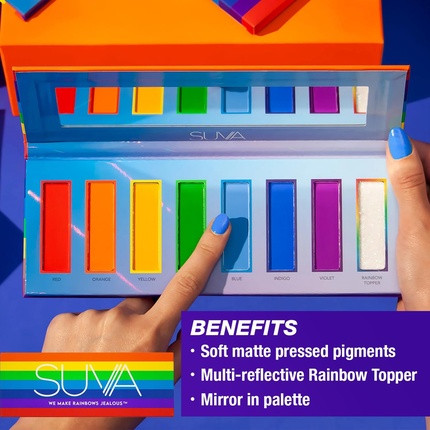 Eye Sets & Pallets Suva Beauty We Make Rainbows Jealous Palette