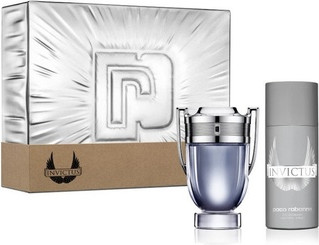 Eau De Toilette and Deodorant Set Paco Rabanne Invictus