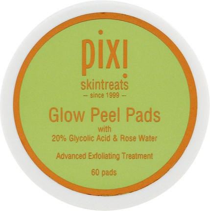 Exfoliating Treatment Pads Pixi Glow Peel Pads Advanced Exfoliating Treatment