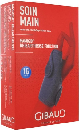 Support Gibaud Manugib Thumb Osteoarthritis Support Left Hand