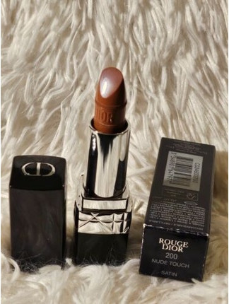 Lippenstift Christian Dior Rouge Couture Colour Satin Lipstick Blumige Lippenpflege 200 Nude Touch