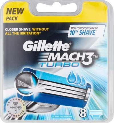 Razor Blades Gillette Mach3 Turbo