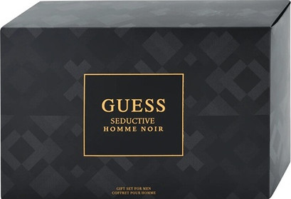 Eau De Toilette Gift Set Guess Seductive Noir Homme