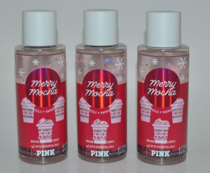 Body Mist Spray Victoria's Secret Pink Merry Mocha
