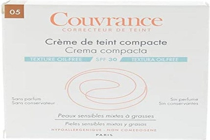 Компактная тональная основа Couvrance Compact Foundation Cream Матирующий эффект SPF30