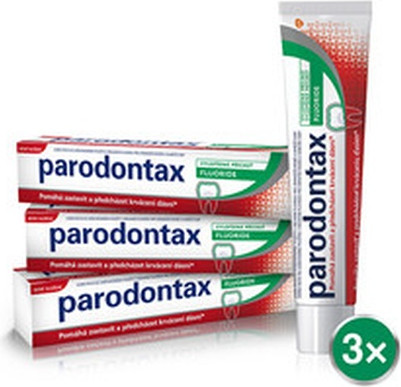 Toothpaste Parodontax Fluoride Tripack