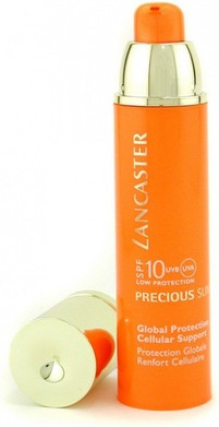 Sunscreen Cream Lancaster Precious Sun Age-Defying Sunscreen Cream For Face, Neck, And Decollete Spf 10