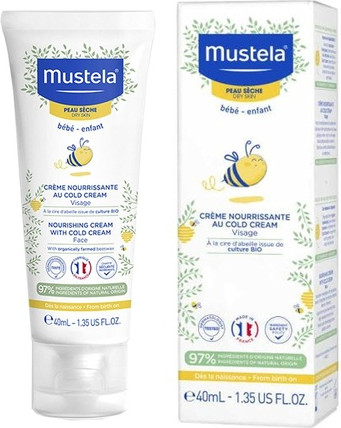 Увлажняющий крем для лица Mustela