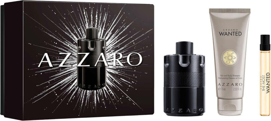 Eau De Parfum Spray Gift Set Azzaro The Most Wanted Intense
