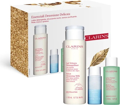 Gesichtsreinigungssets Clarins Essentials Delicate Cleansing Skin Care Geschenkset