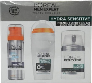 Gesichtspflegeset L'Oreal Professional L'Oreal Men Expert Hydra Sensitive Intense Fortifying