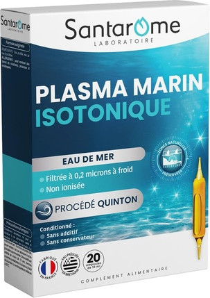 Isotonisches Meerwasser-Plasma Beutel Santarome Vitalität
