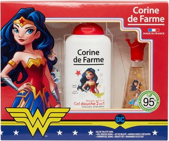 Eau De Toilette Set Corine de Farme Wonder Woman