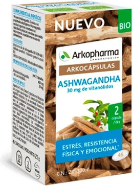 Capsules Arko Pharma Arkocapsulas Ashwagandha Bio