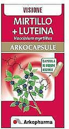 Vitaminpräparat Arkopharma Blaubeere + Lutein 45 Arkokapseln