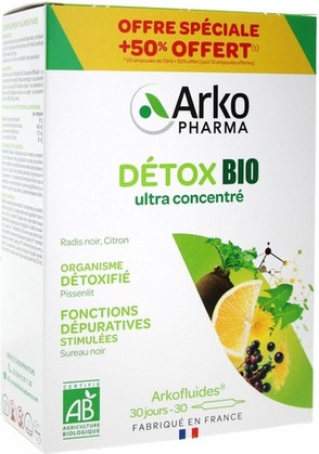 Ampullen Arko Pharma Arkofluides Detox Bio