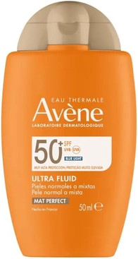 Sunscreen Fluid Avne Mat Perfect Mit Farbe SPF 50