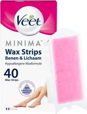 Cold Wax Strips Veet Gentle Hair Removal