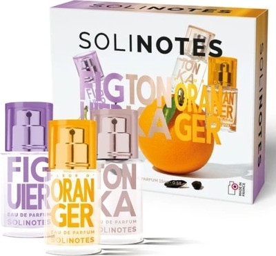 Coffret Trio Eau de Toilette Pbi Solinotes Feigenbaum Tonkabohne Orangenblüte