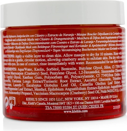Glow Mask Kiehl's Cranberry Seed Masque