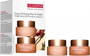 Terini Parvarish uchun Sovg'a Sti Clarins Extra-Firming Kun Va Tun