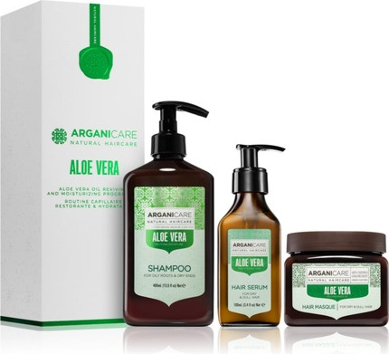 Hair Care Sets Arganicare Aloe Vera Oil Revivating and Moisturizing Program Set