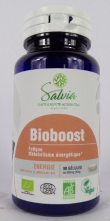 Organic Capsules Salvia Bioboost Fatigue Energy