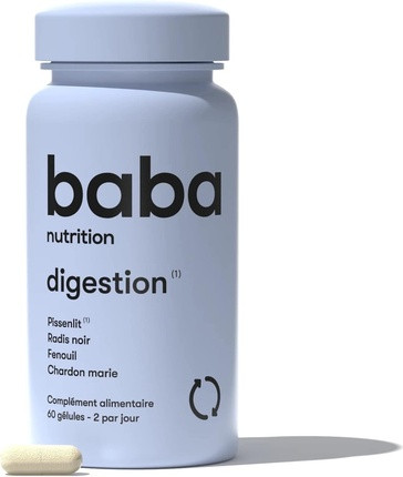 Биологически активная добавка Baba Nutrition Пищеварение с комплексом из 6 трав